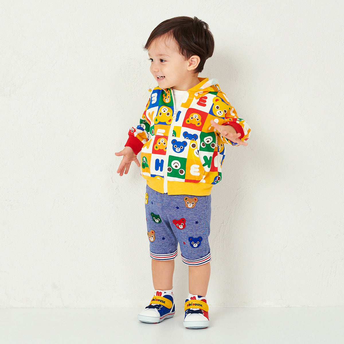 Logo Blocks Zip-Up Hoodie (UV Protection)