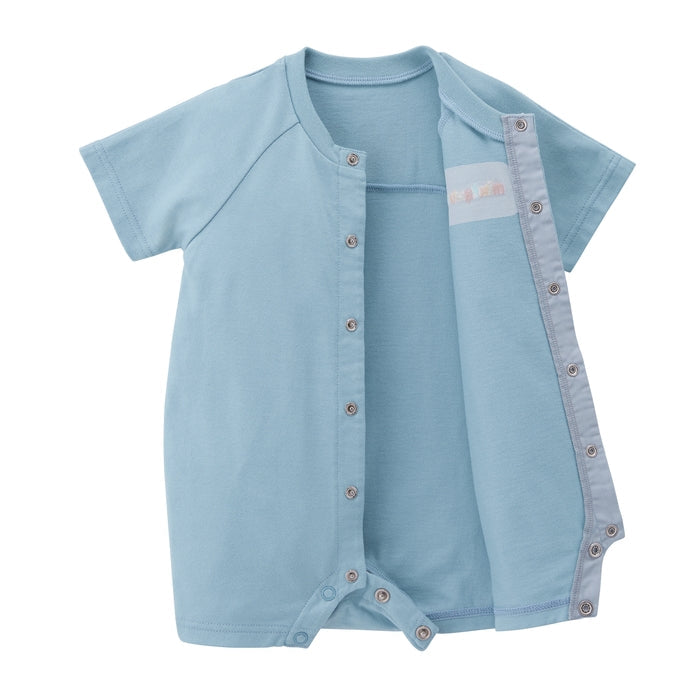 Short Sparkle Back Logo Rompers