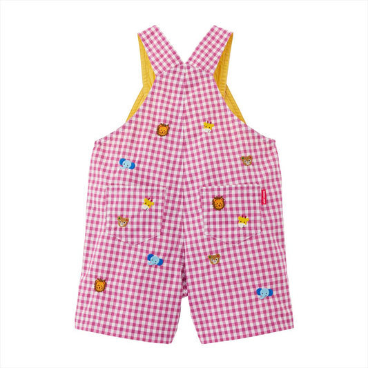 Pucchi’s Gingham Bus Overalls