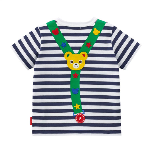 Pucchi’s Striped Suspender Tee