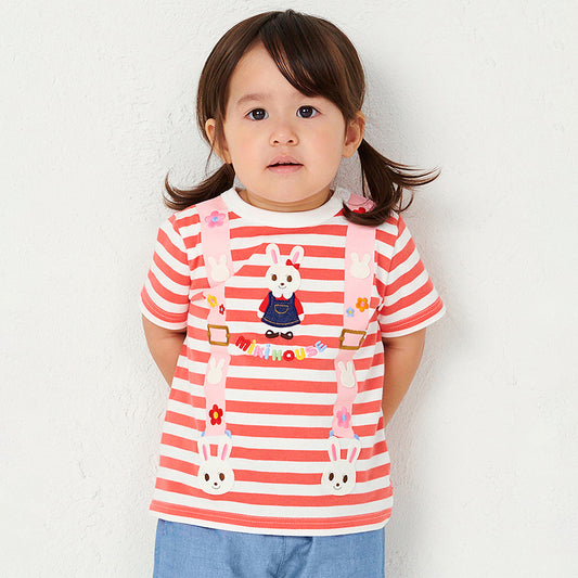 Usako’s Striped Suspender Tee