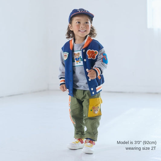 Color Pop Varsity Jacket