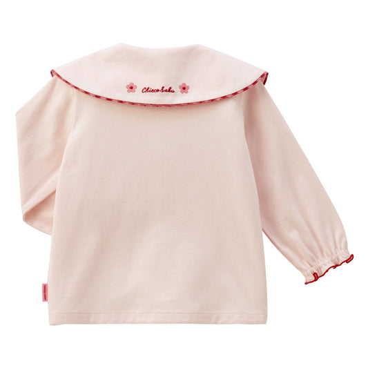 Sweet Gingham Collar Blouse