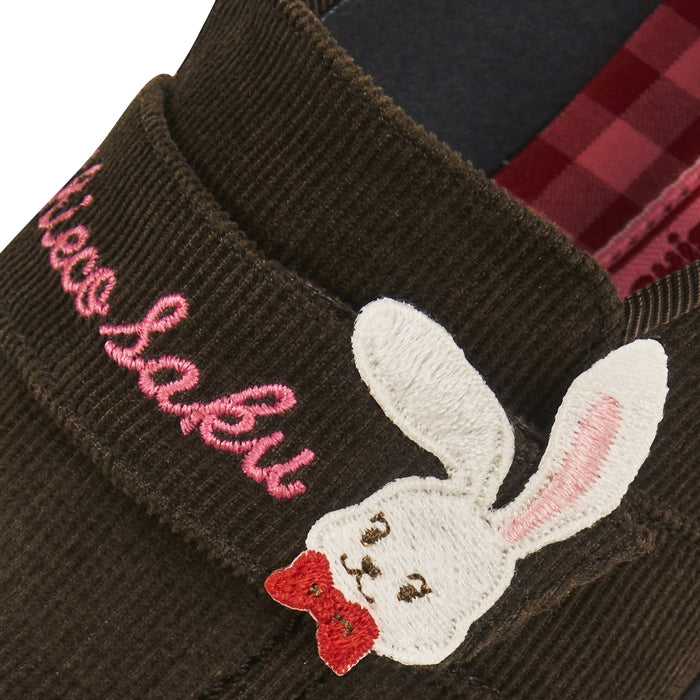 Sweet Logo Corduroy Loafers