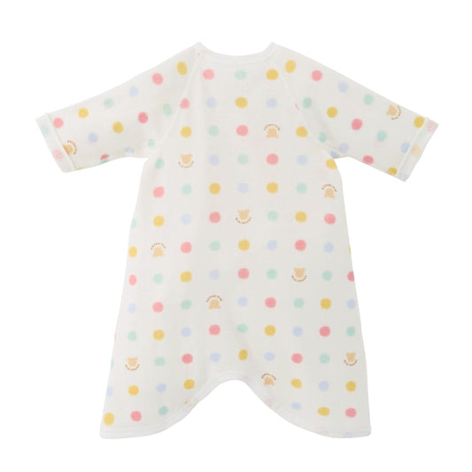 Kimono-Style Hadagi Bodysuit - Polka Dot