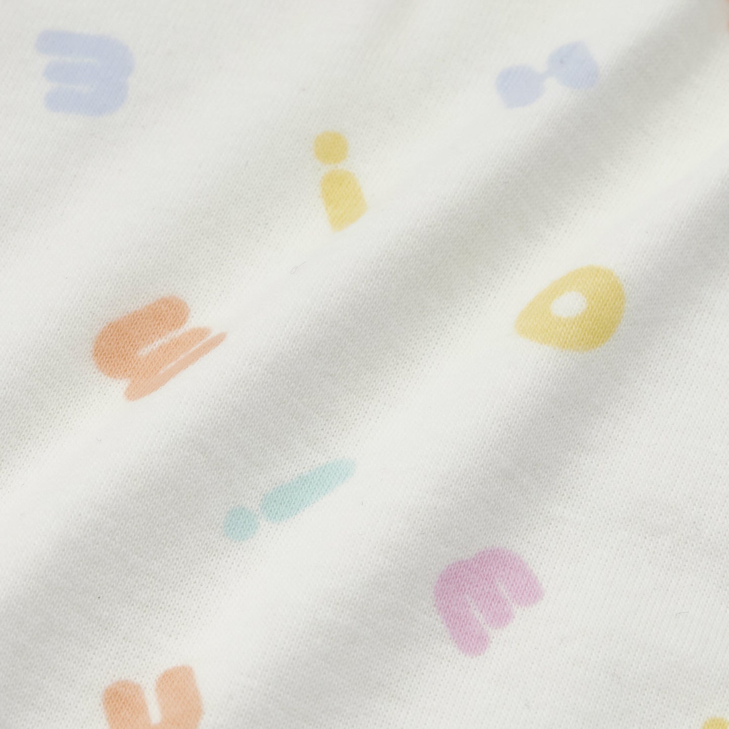 Pastel MIKI HOUSE Logo Bib