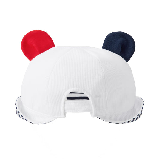 MIKI HOUSE Bear Cub Hat (UV Protection)