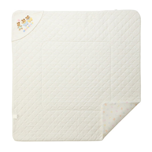 Reversible Quilted Afghan Baby Swaddle