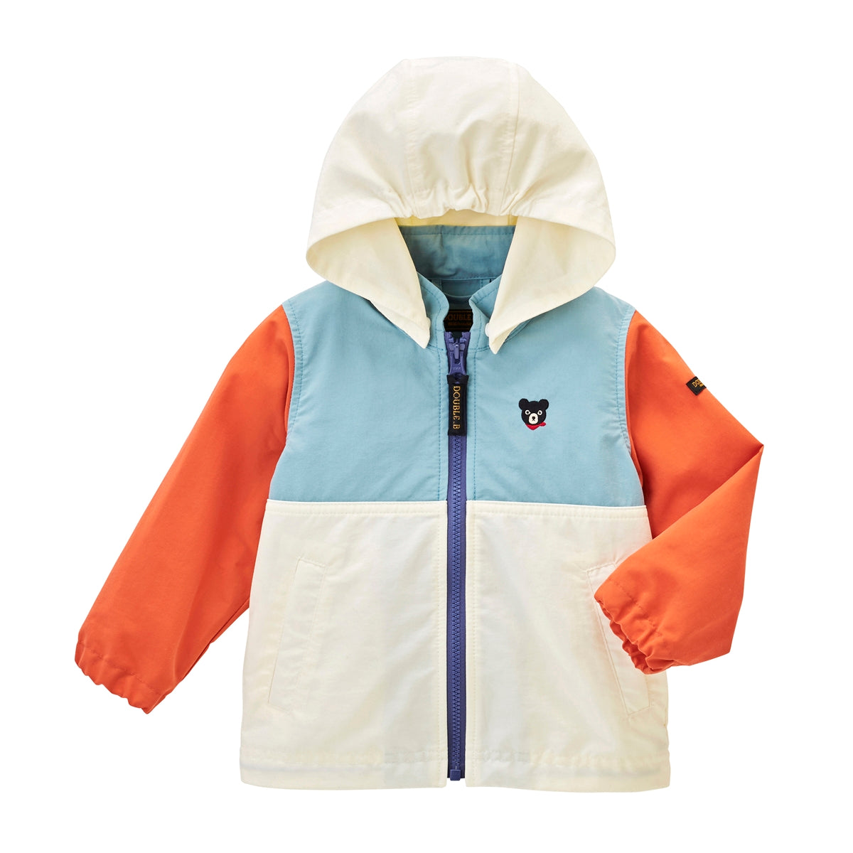 D-Basic Tricolor Windbreaker (UV Protection) – MIKI HOUSE USA