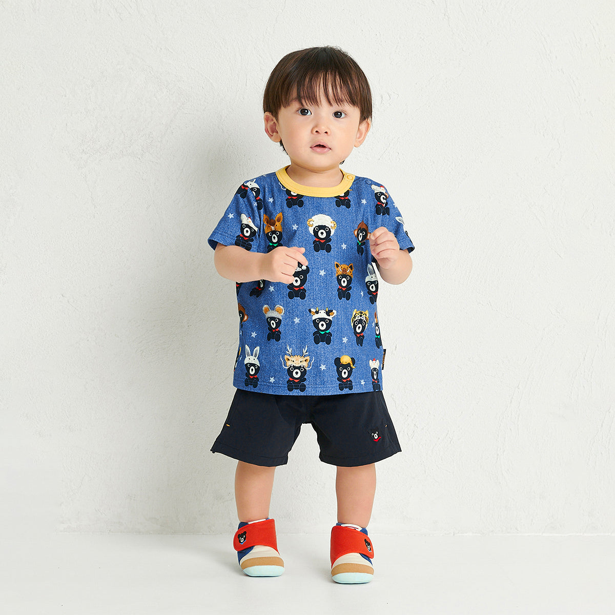 Color Block First Walker Shoes