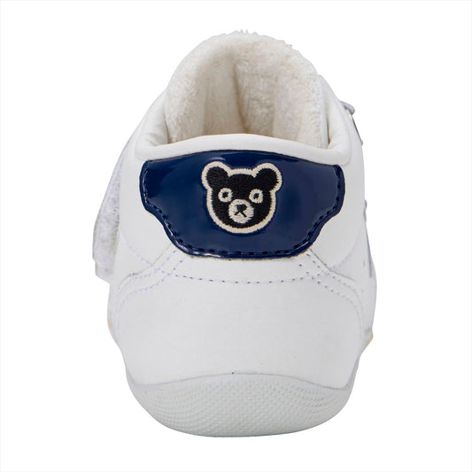 Double Strap Faux Leather First Walker Shoes