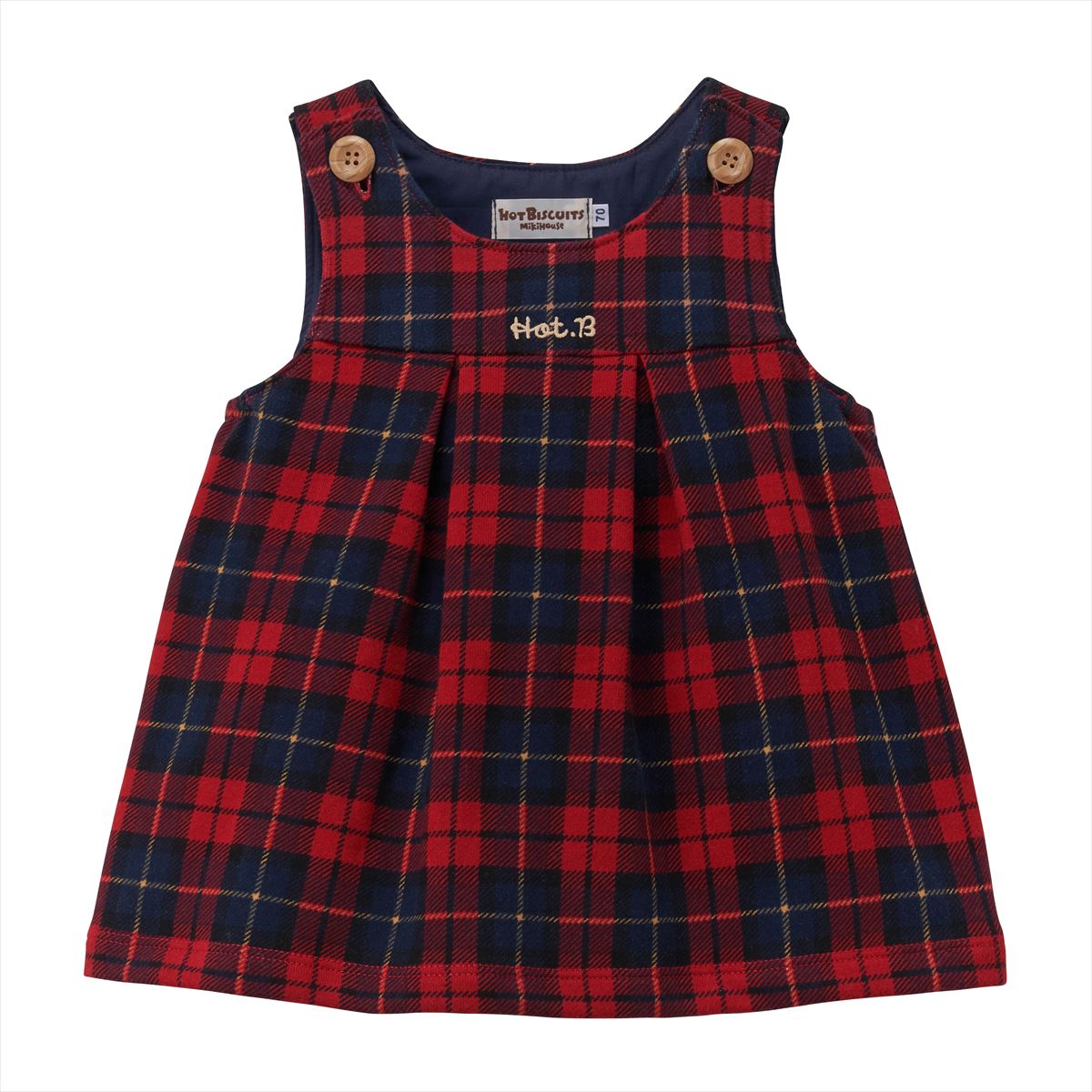 Plaid Jumper Dress RED / 12MO Plaid Jumper Dress RED / 12MO