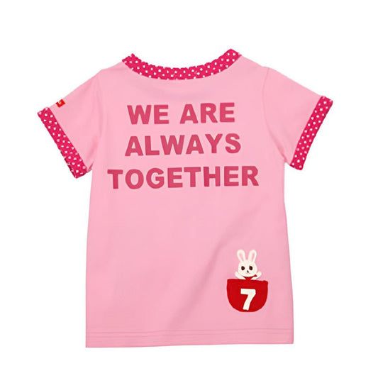Animal Friends Tee - Usako - MIKI HOUSE USA