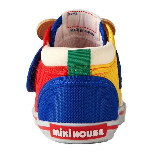 Double Russell Second Shoes - Pump Up Pucci - MIKI HOUSE USA