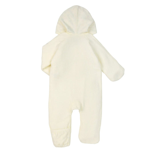 Untwisted Yarn Teddy Bear Coveralls - MIKI HOUSE USA