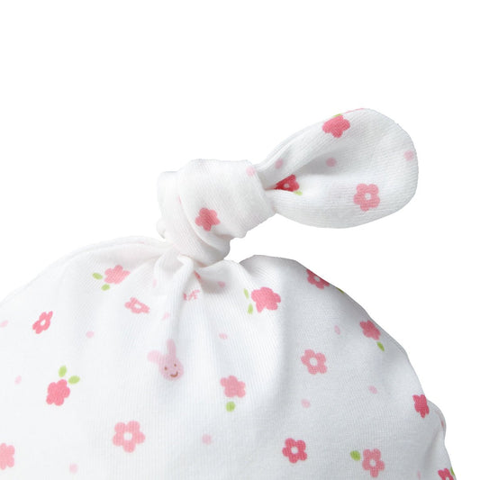Cotton Jersey Baby Hat - MIKI HOUSE USA
