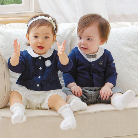 Formal Wear: Faux Dress Coveralls - MIKI HOUSE USA