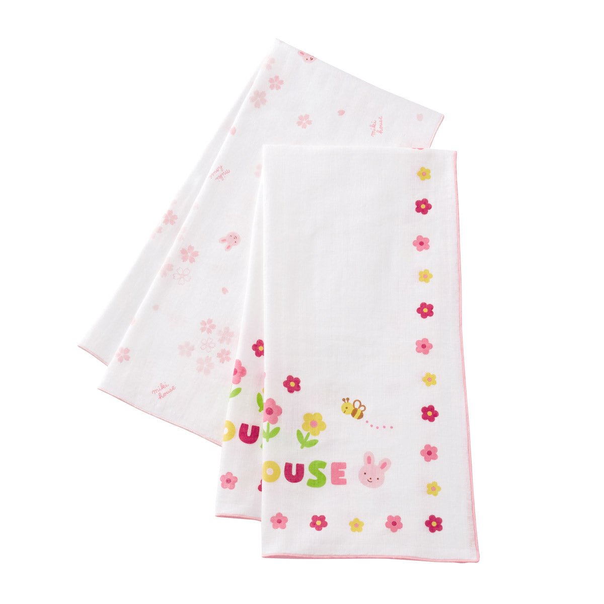 Gauze Towel Set of Two - MIKI HOUSE USA