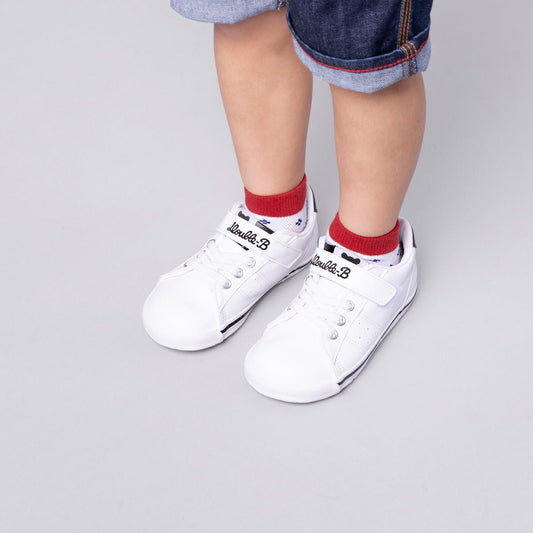 DOUBLE_B Monotone Sneakers for Kids - MIKI HOUSE USA