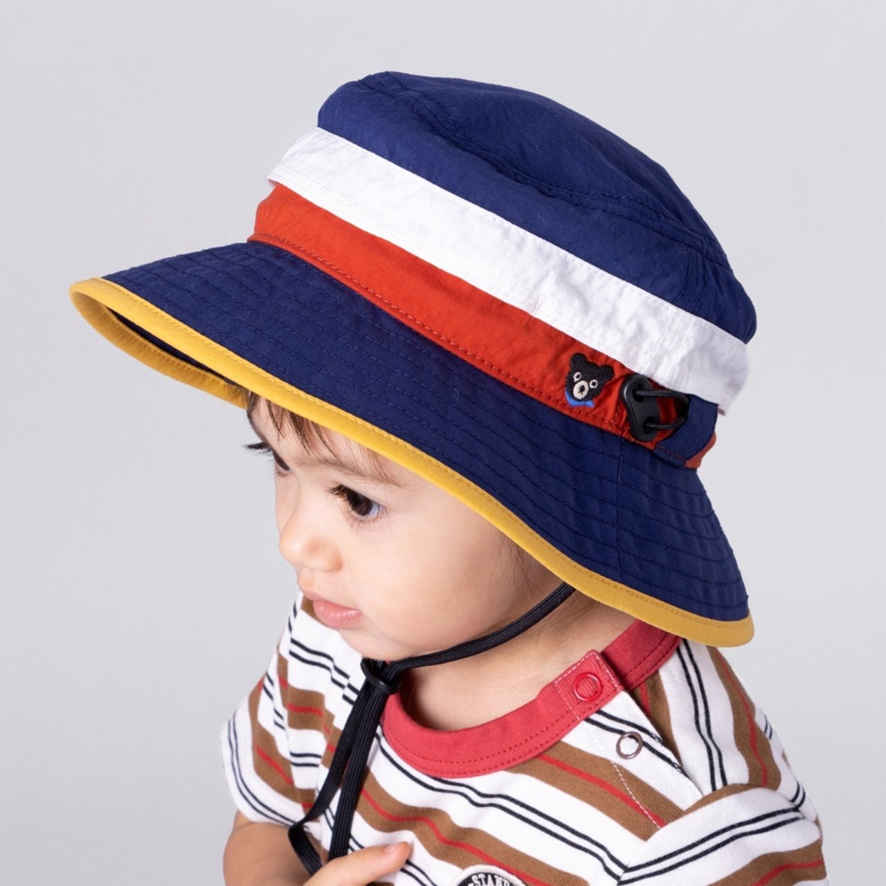 Undercover Kids Bucket Hat GL928 Blue Stripe 3-6 Years 