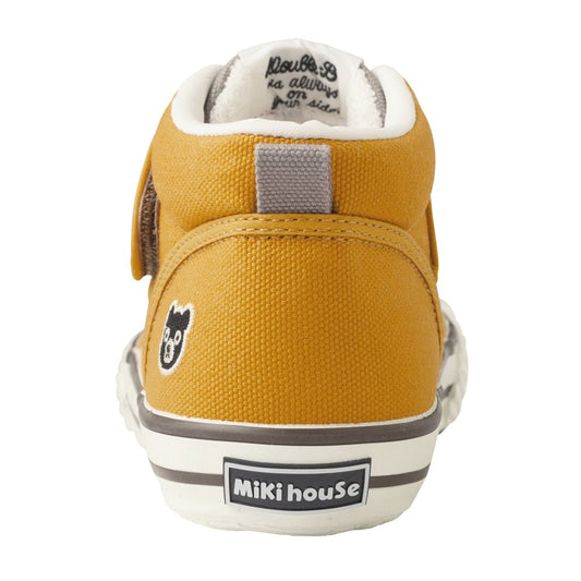 DOUBLE_B Oxford-Meets-Texture Sneakers for Kids - MIKI HOUSE USA