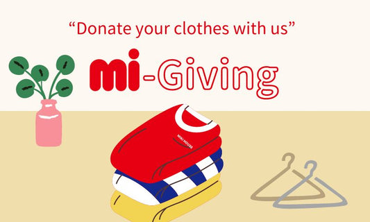 Mi-Giving is back! Donate your clothes by MIKI HOUSE