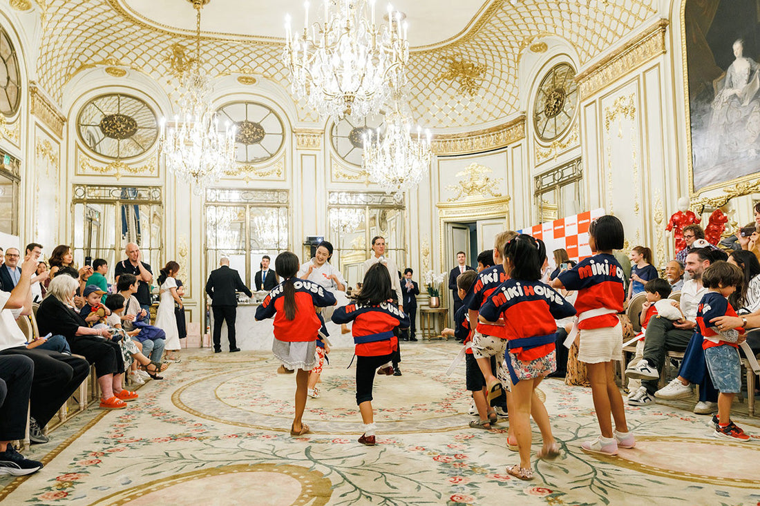 MIKI HOUSE's July 2026 family event at Le Meurice in Paris