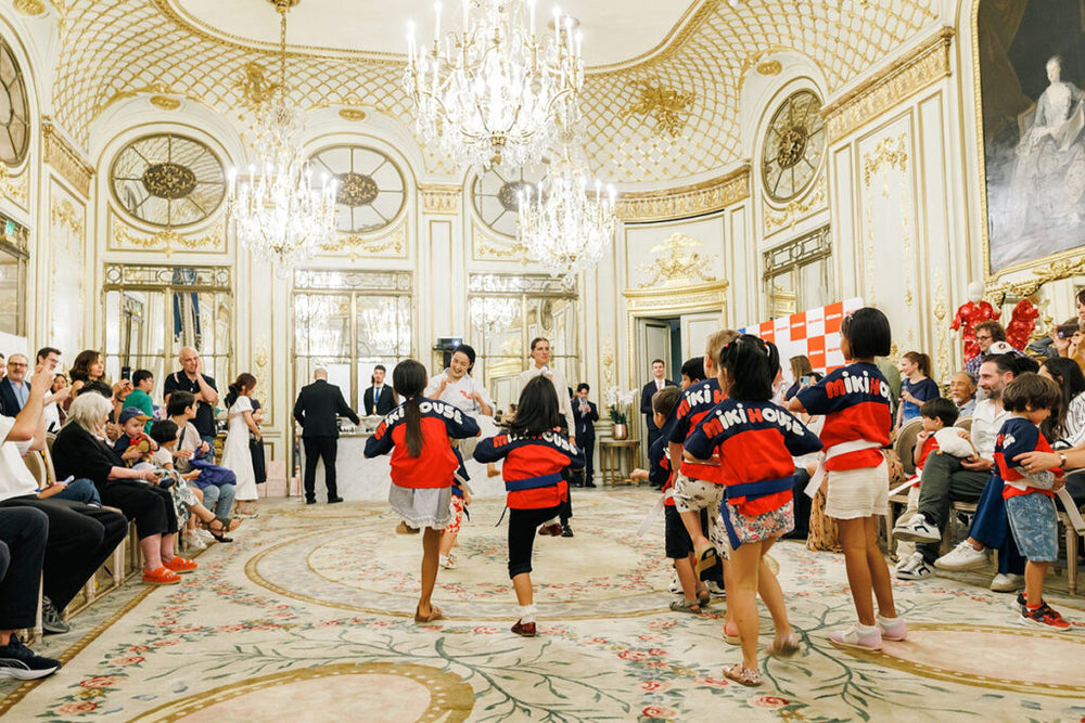 MIKI HOUSE's July 2026 family event at Le Meurice in Paris
