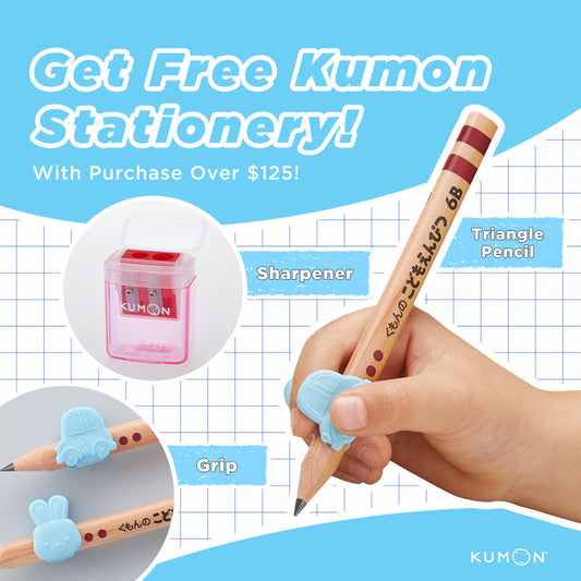 Get Kumon Stationery Set with Purchase +$125