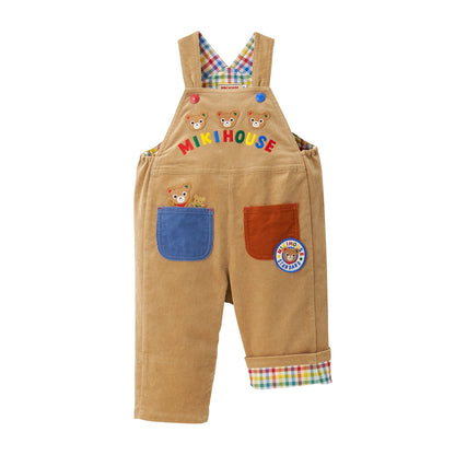 Pucci-Style Corduroy Overalls