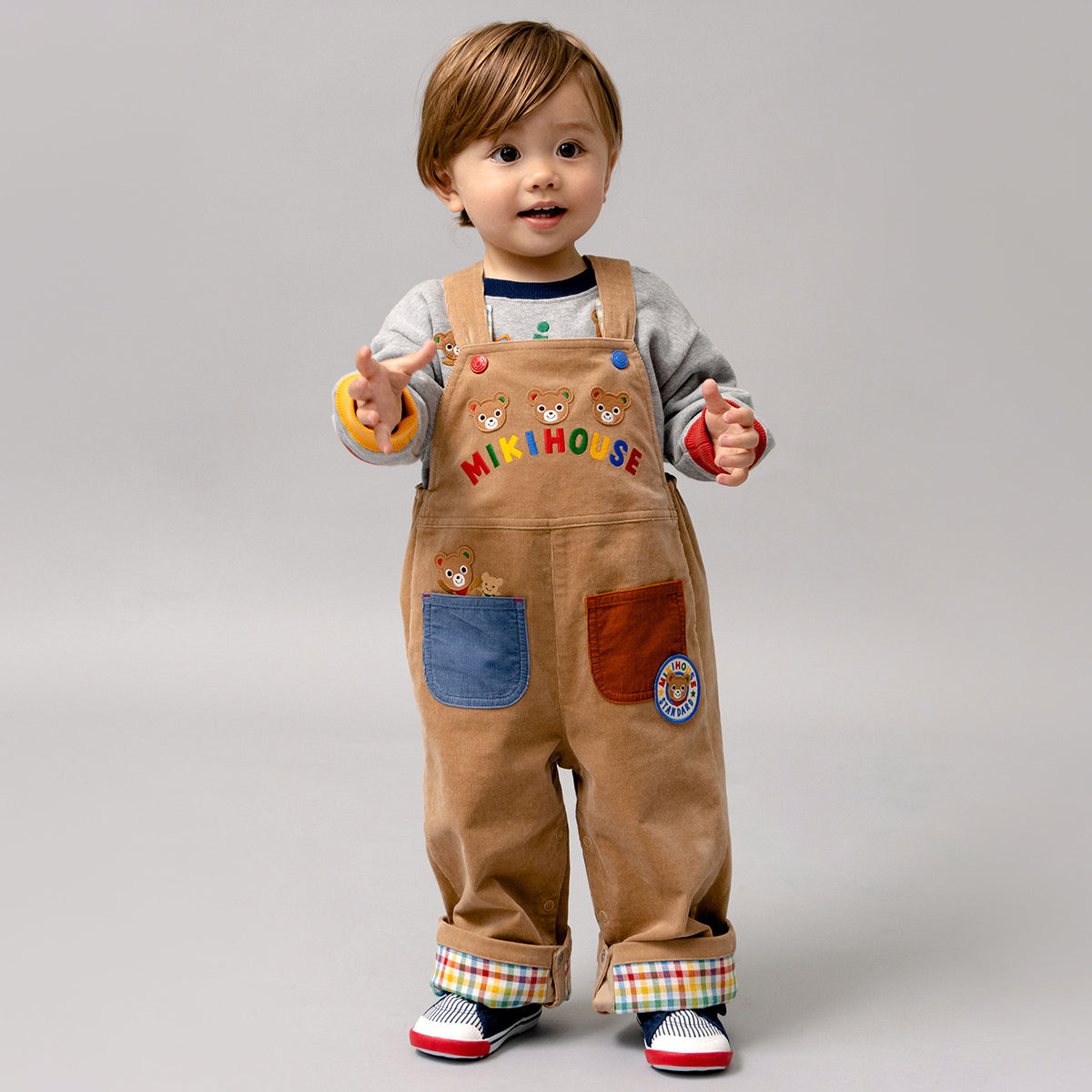 Pucci-Style Corduroy Overalls