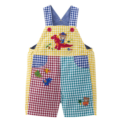 Striped Pucchi Rider Overalls