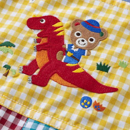 Striped Pucchi Rider Overalls