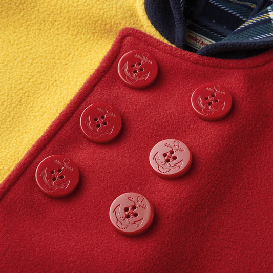 Fleece Poncho (6-24MO)  -Multi
