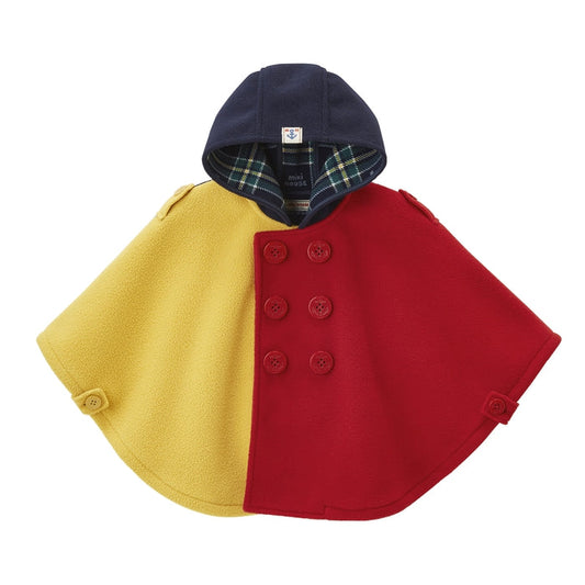 Fleece Poncho (2-3T) -Multi