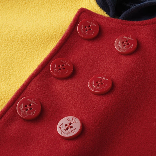 Fleece Poncho (2-3T) -Multi