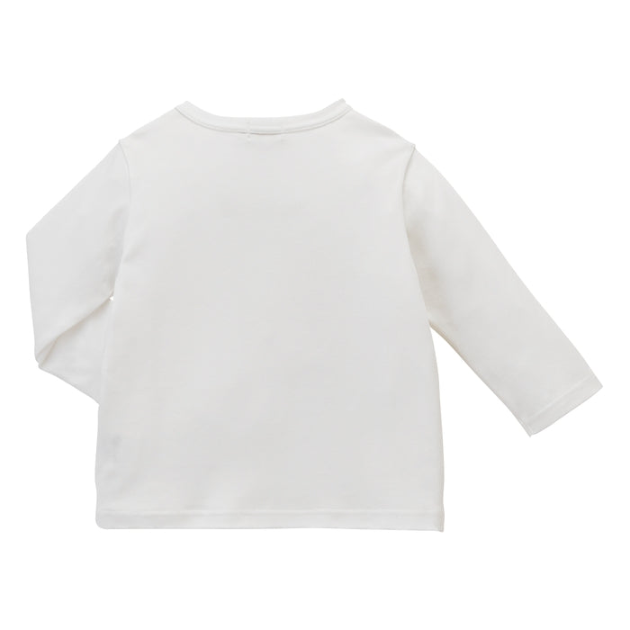 Sea Island Cotton Logo Long-Sleeve Tee
