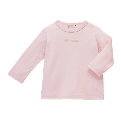 Sea Island Cotton Logo Long-Sleeve Tee