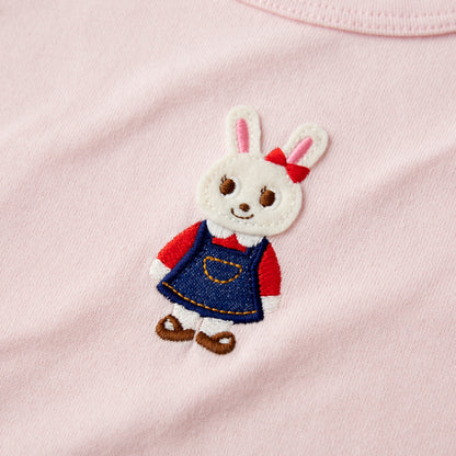 Gingham Cuffed Long-Sleeve Tee