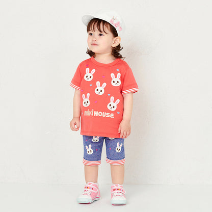 Usako All-Over Faux Layered Tee