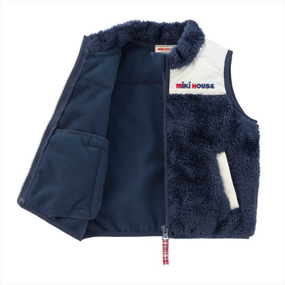 Wind-Free Boa Fleece Vest