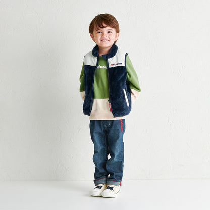 Wind-Free Boa Fleece Vest