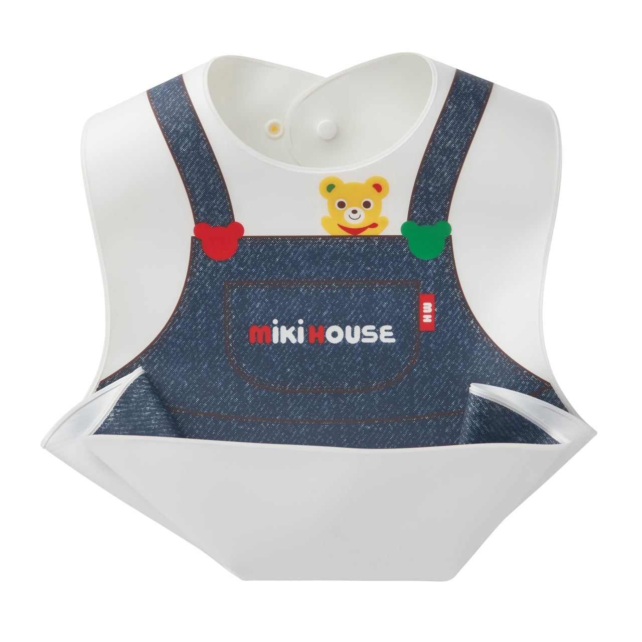 Mealtime Convertible Bib - MIKI HOUSE USA