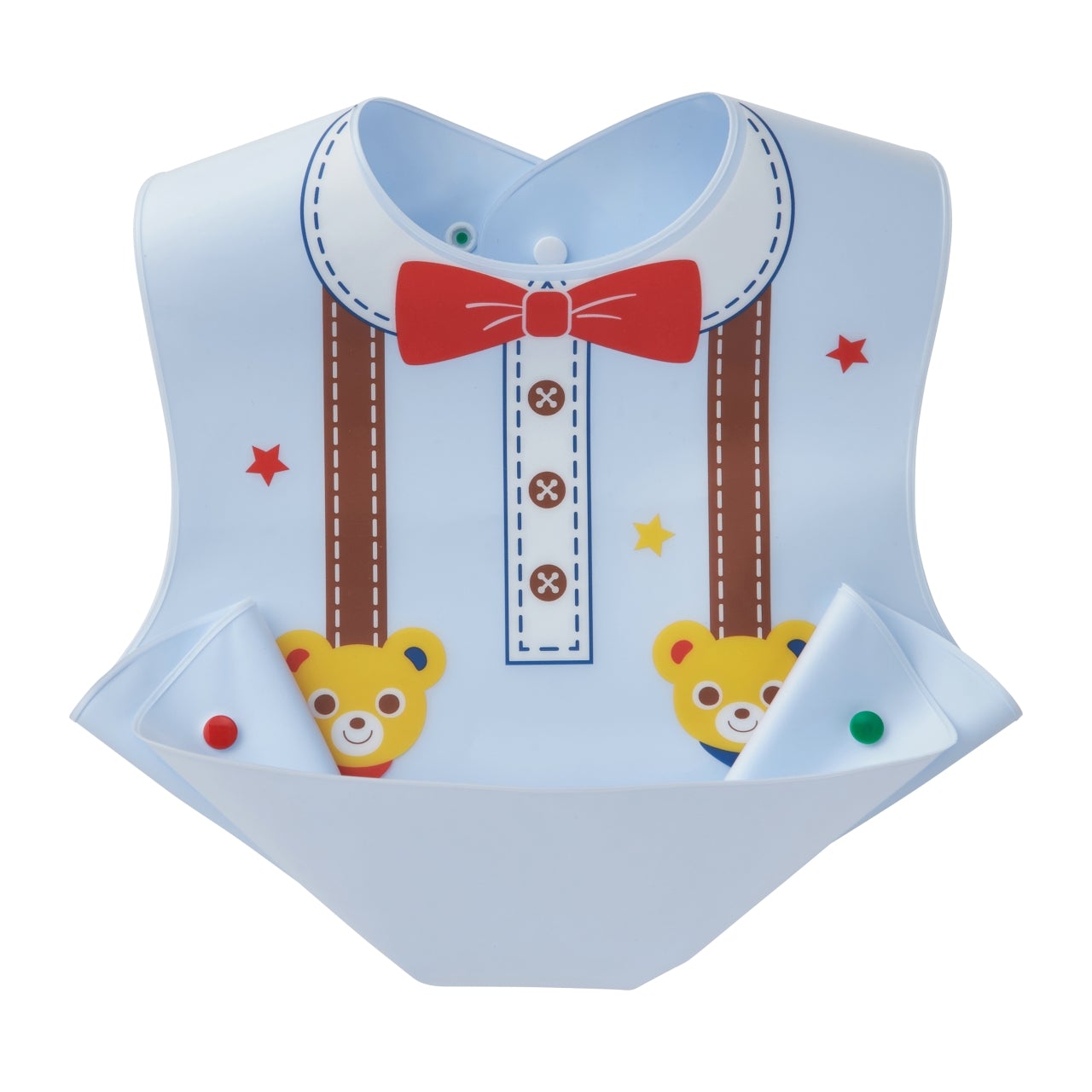 Mealtime Convertible Bib - MIKI HOUSE USA