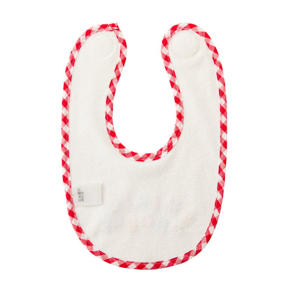 Gingham Picnic Logo Bib