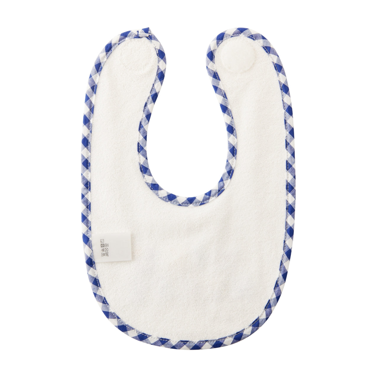 Gingham Picnic Logo Bib