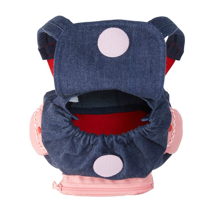 Usako’s Floral Denim Backpack