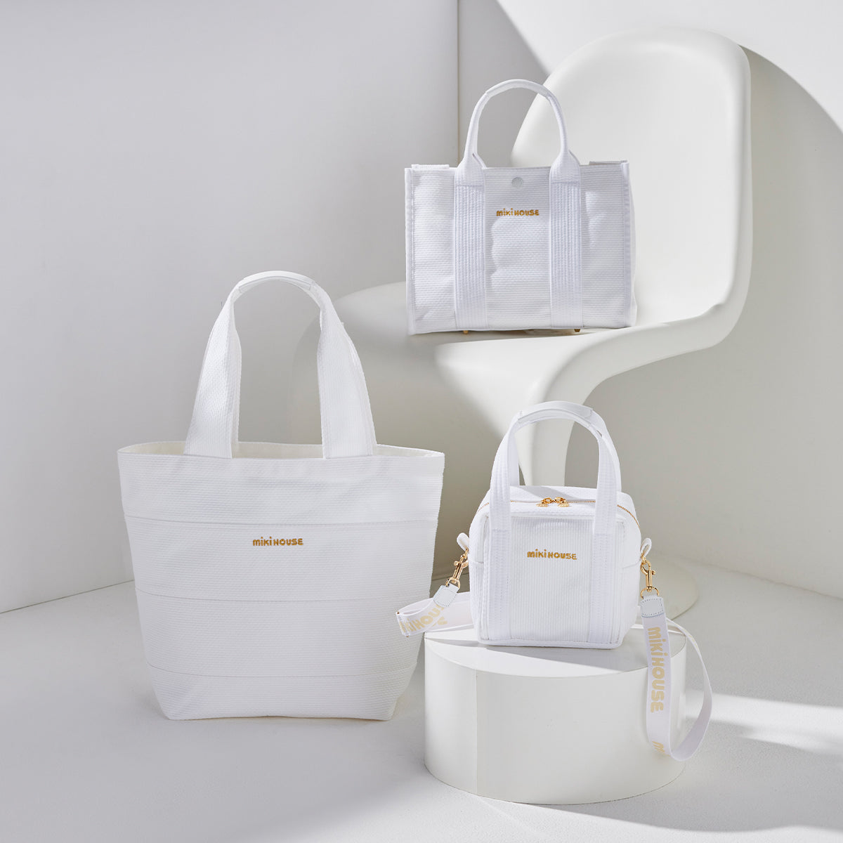 Mikawa Cotton Sashiko Weave Tote Bag