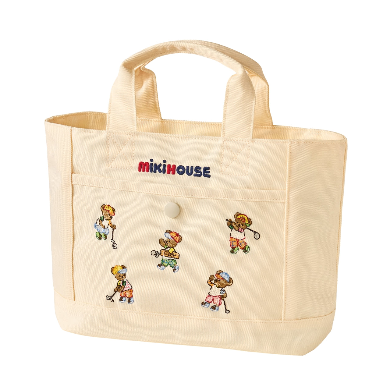 MIKI HOUSE Golf Bear Tote Bag