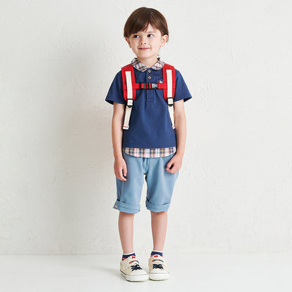 MIKI HOUSE Logo Backpack